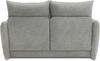 DOMO. collection Sofa 700023, 2 Sitzer, Schlaffunktion, Federkern, Füße mit Filzgleitern, 2er Couch, Schlafsofa, Polstergarnitur, 165 x 100 x 95 (BxTxH), grau Bild 5