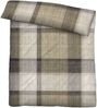biberna Feinbiber Bettwäsche 0004101 KARO, taupe, 1x 155x220 cm + 1x 80x80 cm Bild 2
