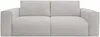 Vente-unique - POGLO Sofa Stoff Beige - B 100 cm x H 78 cm x L 236 cm Bild 2