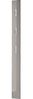 Germania Garderobenpaneel 3255-186, mit DREI ausklappbaren Kleiderhaken aus Metall, in Grau Hochglanz, 15 x 170 x 3 cm (BxHxT) Bild 5