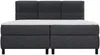 Vente-unique - LODI Bett Stoff Grau - B 166 cm x H 112 cm x L 210 cm Bild 4