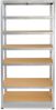 shelfplaza HOME 230x60x50 cm Schwerlastregal in grau-verzinkt mit 7 Böden und 125 kg Traglast pro Boden Bild 5