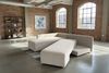 KAWOLA Schlafsofa SADIRA Ecksofa Cord cremeweiß Recamiere links 89 x 209 x 288 cm Bild 4