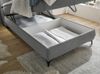Boxbett >ATLANTIS 6< 120x200 cm Liegefläche, Bezug dark grey - 125x102x240cm (BxHxT) Bild 4