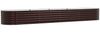 vidaXL Hochbeet Braun 400 x 80 x 44 cm Stahl 42008137 Bild 2