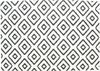 Dekoleidenschaft Kissenbezug "Black & White" schwarz / weiß 60x40 cm, Stehsaum, Outdoor Kissenhülle, (1 Stück), Dekokissenbezug, wasserabweisend & UV beständig für Balkon & Garten Bild 2