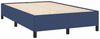 vidaXL Boxspringbett mit Matratze Blau 120x190 cm Stoff 3270361 Bild 4