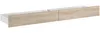 Vente-unique - TENALIA Bett Holz, Platte Beige - B 216,8 cm x H 88,6 cm x L 151,5 cm Bild 3