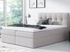 Beautysofa Boxspringbett Kontinentales Bett mit Matratze und Behälter inklusive Cori (mit Matratze und Topper), Doppelbett, Polsterbett mit zwei Bettkästen Bild 5