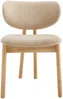 Vente-unique - FALDRA Stuhl Stoff BeigeBeige - B 61,5 cm x H 76 cm x L 50 cm Bild 3