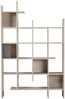 Bücherregal, 'Manco', 188 x 25,5 x 122, Sandstein Bild 4