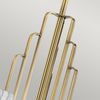 Elstead Lighting Kimrose Kronleuchter 6-Light Messing gebürstet Klarglas E14 Bild 3