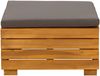 vidaXL Garten-Fußhocker Massivholz Akazie Braun 42022437 Bild 3
