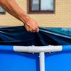 Intex | Rectangular Pool Cover | Poolabdeckplane - 389 x 184 cm | idealer Schutz für Rectangular Frame Pool Bild 3