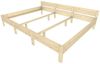 Familienbett "Familien-Nesterl" 270 220 43 Fichte 90/90/90cm ohne Ablage Bild 5