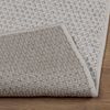 vidaXL Bereichsteppiche Quadratisch LUGO Creme 120 x 120 cm Polyester 42022681 Bild 5