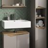 Badmöbel-Set Marelle Greige 3 Teile, mit Hochschrank Vicco Bild 5
