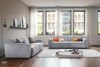 KAWOLA Sofa SAMU 2-Sitzer Chenille-Stoff hellgrau 72 x 106 x 236 cm Bild 5