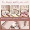 Novelux Kinderbett 90x200 cm mit Hasenohren, Stauraum & Nachttisch – Samtbett Rosa, Mädchenbett 90x200 inkl, Lattenrost, 150kg Tragkraft (Ohne Matratze) Bild 5