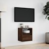 vidaXL TV-Wandschrank mit LED-Beleuchtung Eichen-Optik 41x31x45 cm 852325 Bild 4