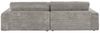 KAWOLA Sofa LANA Ecksofa Cord steingrau Recamiere rechts 83 x 205 x 296 cm Bild 5