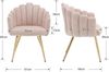 WAHSON OFFICE CHAIRS Loungesessel Kunstfell Loungesessel Polsterstuhl mit Metallbeinen Einzelsessel (1-St) Bild 3
