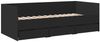 vidaXL Tagesbett mit Schubladen ohne Matratze Schwarz 75x190 cm 3280833 Bild 3