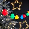 Lights4fun LED-Lichterkette 30er LED Fiesta Party Lichterkette bunt Bild 4