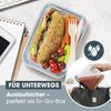 GOURMETmaxx Frischhaltedosen Klick-it 10-tlg. schwarz Bild 5