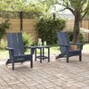 vidaXL Gartenstuhl 3 pcs Marineblau 80,5 x 74,5 x 92 cm Polyethylen 3335823 Bild 4