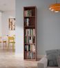 Forte Alice Springs Bücherregal 50, modern-minimalistisch, 5 Einlegeböden, Wohnzimmer/Büro, Holzwerkstoff, Terrakotta, 49,8 cm breit x 214,3 cm hoch x 34,9 cm tief Bild 2