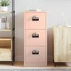 vidaXL Aktenschrank Rosa 44 x 50 x 106,5 cm Kaltgewalzter Stahl 891599 Bild 4