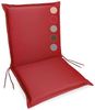 sunnypillow Liegenauflage Niedriglehner Auflage Gartenstuhlauflage, 100 x 50, extra dick 9cm Bild 2