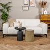 Bronx71 Sofa Vegas 2,5-Sitzer Stoff meliert off white Bild 3