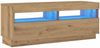 vidaXL TV-Schrank mit LED-Leuchten Artisan-Eiche 100x35x40 cm 856356 Bild 5