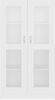 vidaXL Vitrinenschrank Weiß 82,5x30,5x150 cm Holzwerkstoff 802759 Bild 5
