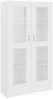 vidaXL Vitrinenschrank Weiß 82,5x30,5x150 cm Holzwerkstoff 802759 Bild 2