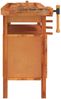vidaXL Werkbank mit Schublade und Schraubstöcken 124 x 52 x 83 cm Massivholz Akazie 153321 Bild 5
