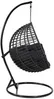 Vente-unique - BONTOC Leisure furniture for garden Harz Schwarz - B 105 cm x H 197 cm x L 112 cm Bild 4