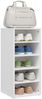 vidaXL Schuhschrank Weiß 31,5x35x70 cm Holzwerkstoff 808981 Bild 4