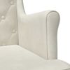 vidaXL Sessel Creme Samt 42029933 Bild 5