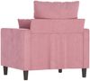 vidaXL Sessel Rosa 60 cm Samt 359286 Bild 5