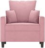 vidaXL Sessel Rosa 60 cm Samt 359286 Bild 3