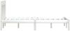 vidaXL Massivholzbett Weiß 180x200 cm 6FT Super King [3100605] Bild 5