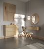 Selsey 'Nolie' Kommode mit 3 Schubladen, Eichenholzoptik, ca. 91 x 90 x 38 cm Bild 3