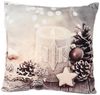 6 Stück X-Mas Kissen Weihnachtskissen Deko Weihnachten 25x25cm Bild 5