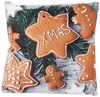 6 Stück X-Mas Kissen Weihnachtskissen Deko Weihnachten 25x25cm Bild 3