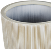 Blumenkübel CHIOS Kunststoff 44 cm Beige Bild 4