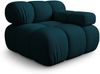 Micadoni Eckmodul Bellis Rechts 3D-Stoff Sonic Marineblau Bild 2