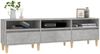 vidaXL TV-Schrank Betongrau 150x30x44,5 cm Holzwerkstoff 831913 Bild 4